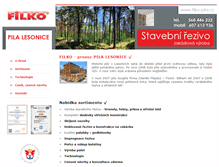 Tablet Screenshot of filko-pila.cz